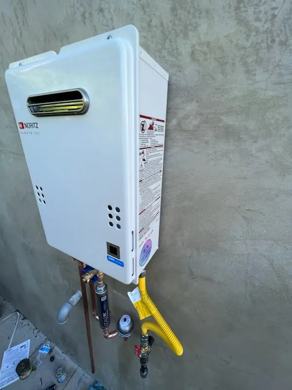 Tankless water heater installation for Feaster Park homes