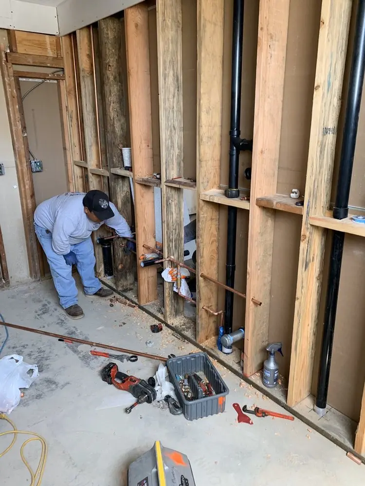 Commercial rough-in plumbing for Gas Line Repair in Feaster Park